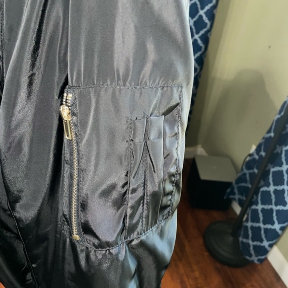 Plus Size Bomber Jacket - Picture 4 of 8